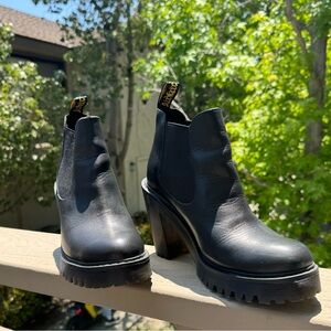 Dr. Martens. Heels. Black.